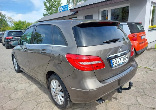 Mercedes-Benz Klasa B cena 43000 przebieg: 153550, rok produkcji 2013 z Duszniki-Zdrój małe 352